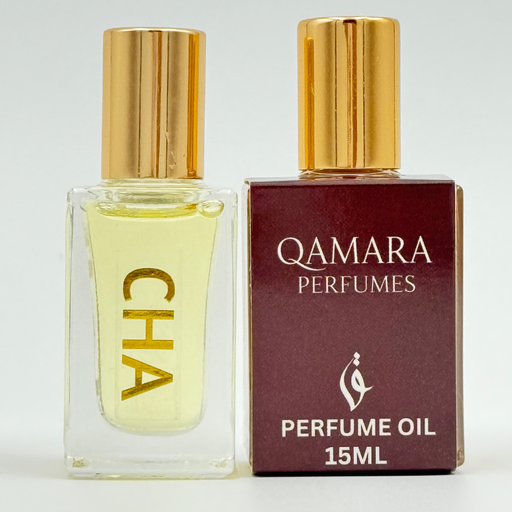 CHA BY QAMARA PERFUMES OIL 15ml - TEA INSPIRED SCENT | Shopee Singapore
