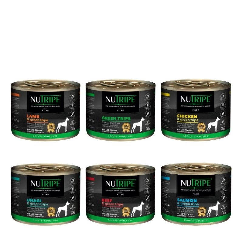 Nutirpe Pure W Green Tripe Dog Wet Food 185G Photo Inspiration