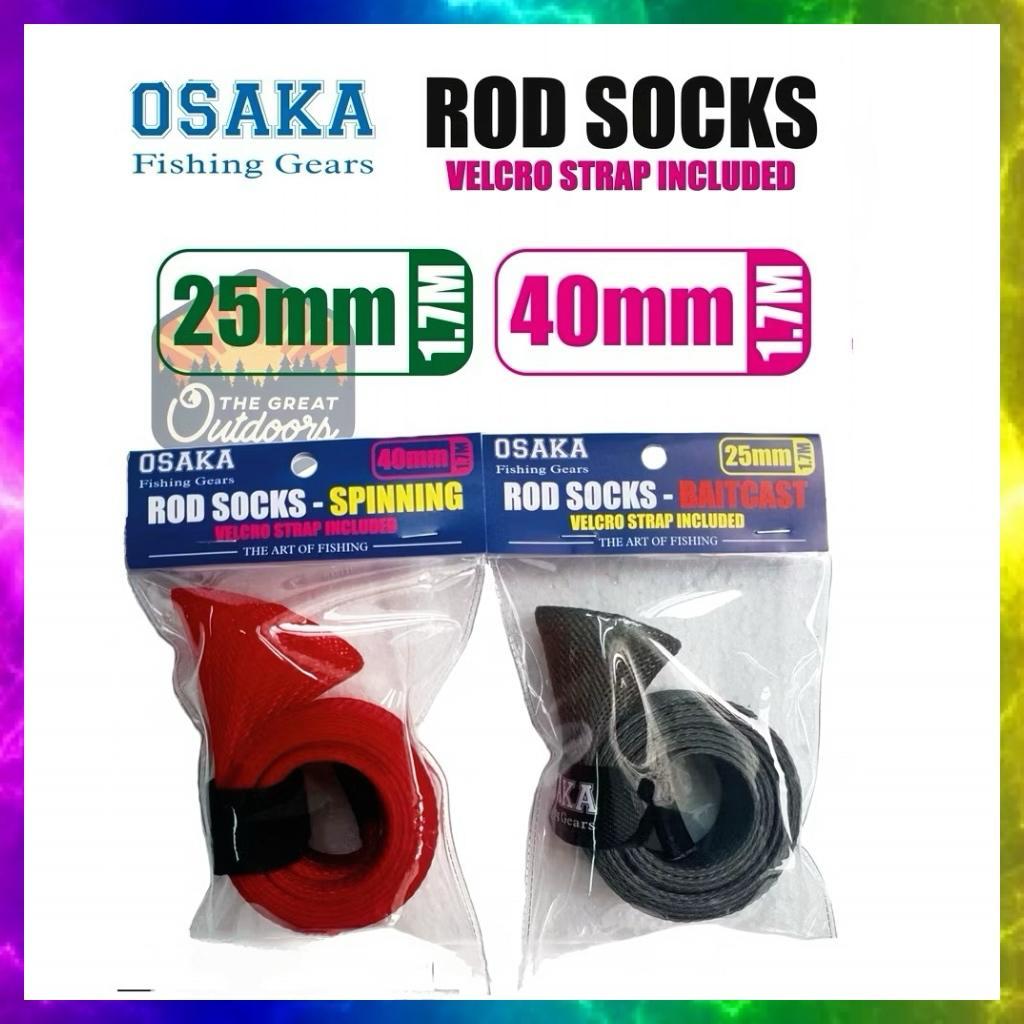 baitcasting rod socks – Chaos Tackle This Ozark Trail Baitcast Rod Sock is the ideal fishing rod sleeve for staying organized and protecting baitcast rods up to 6 Reaction Tackle Fishing Rod Cover