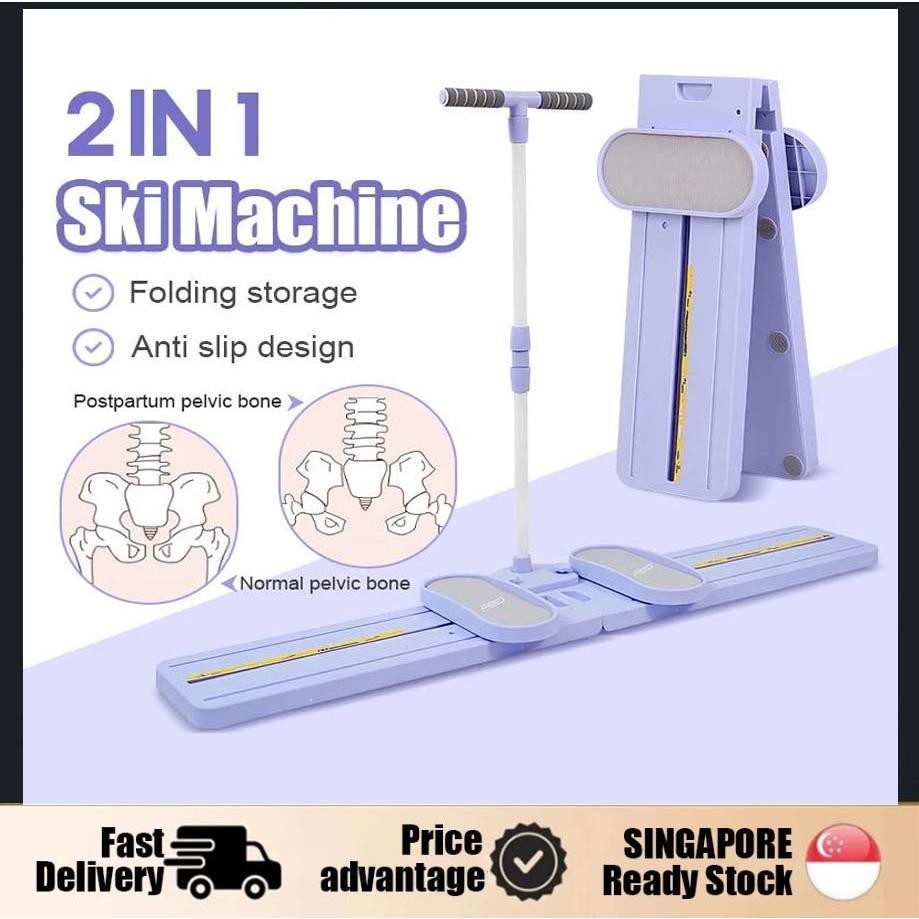 🔥SG 24H Shipping🔥Foldable Leg Slimming Ski Trainer Pelvic Floor Muscle ...