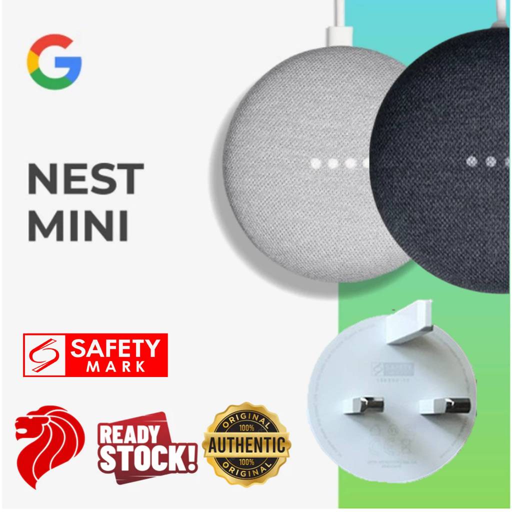 SG Plug] Google Nest Mini Gen 2 Google Nest Mini SG Version