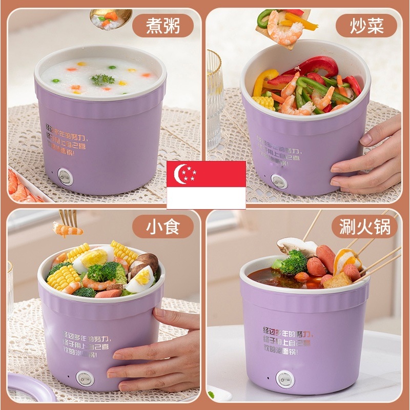 SG Seller] Multifunctional Electric Heating Cooking Pot Hot