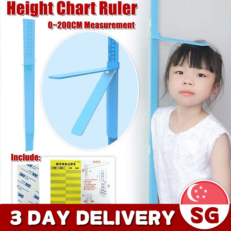🔥Local Stock🔥 Foldable Height Chart Ruler 0-200cm Height Measurement ...