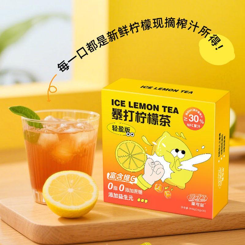 LICKZ JUICE MIX & MATCH Ice Lemon Tea and Lime Juice Beverage