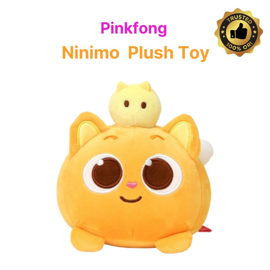 [Pinkfong] Ninimo Meowing Plush Toy Character Doll | Shopee Singapore