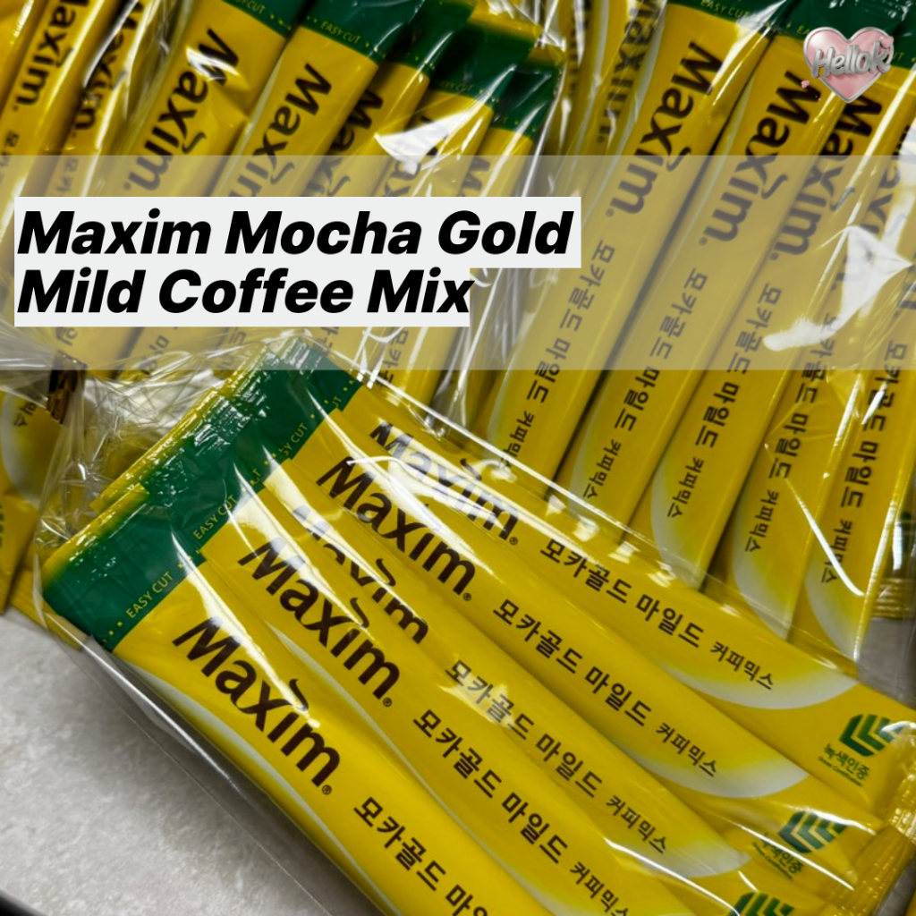 [new] Maxim Mocha Gold Mild Coffee Mix 5 pcs (12gr x 5) | Shopee Singapore