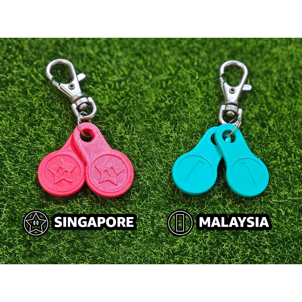 Singapore/Malaysia Supermarket Trolley Token for Coin Replacement ...