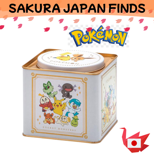 [IN-STOCK] Pokemon Square Can for Candy, Chocolate and so on [Direct ...