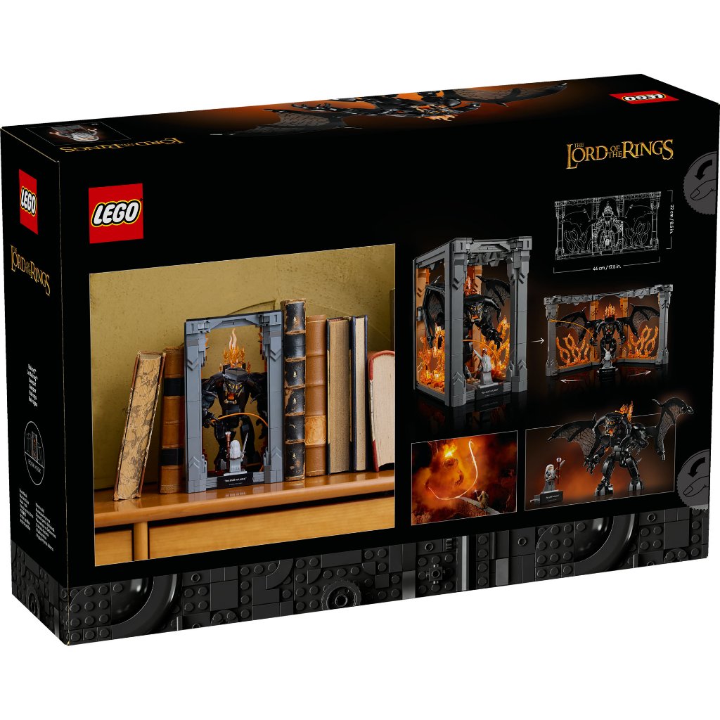 LEGO Icons 10367 The Lord of the Rings: Balrog Book Nook (1201