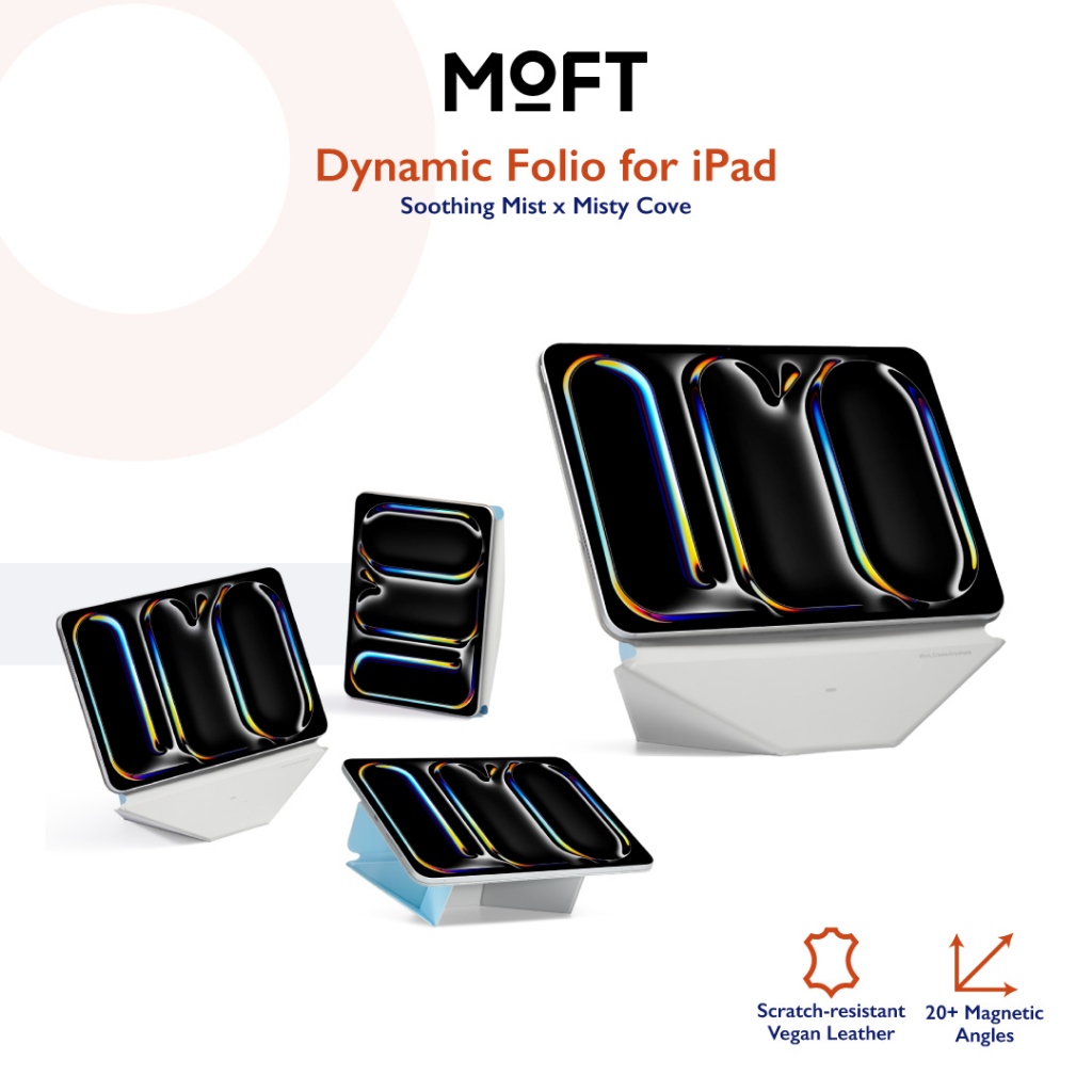MOFT Dynamic Folio for iPad Air 11(M2~M4) 4-5 Gen /Pro11(2-4Gen