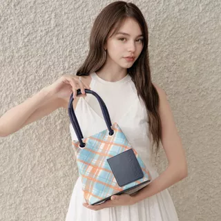 韓国大人気[rosa.K] ETRE KNIT SHOULDER BAG _ XL (4 COLOR) Rosa.K Moonbelt Monogram Shoulder SS_RED / RSK Shoulder Bag