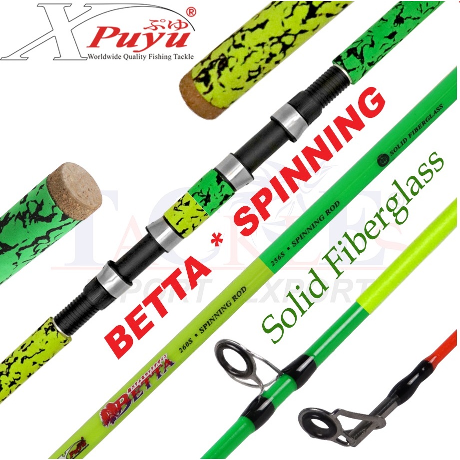 (2.7kg- 14.0kg Maxdrag) XPUYU BETTA SPINNING FISHING ROD MADE FROM HIGH ...