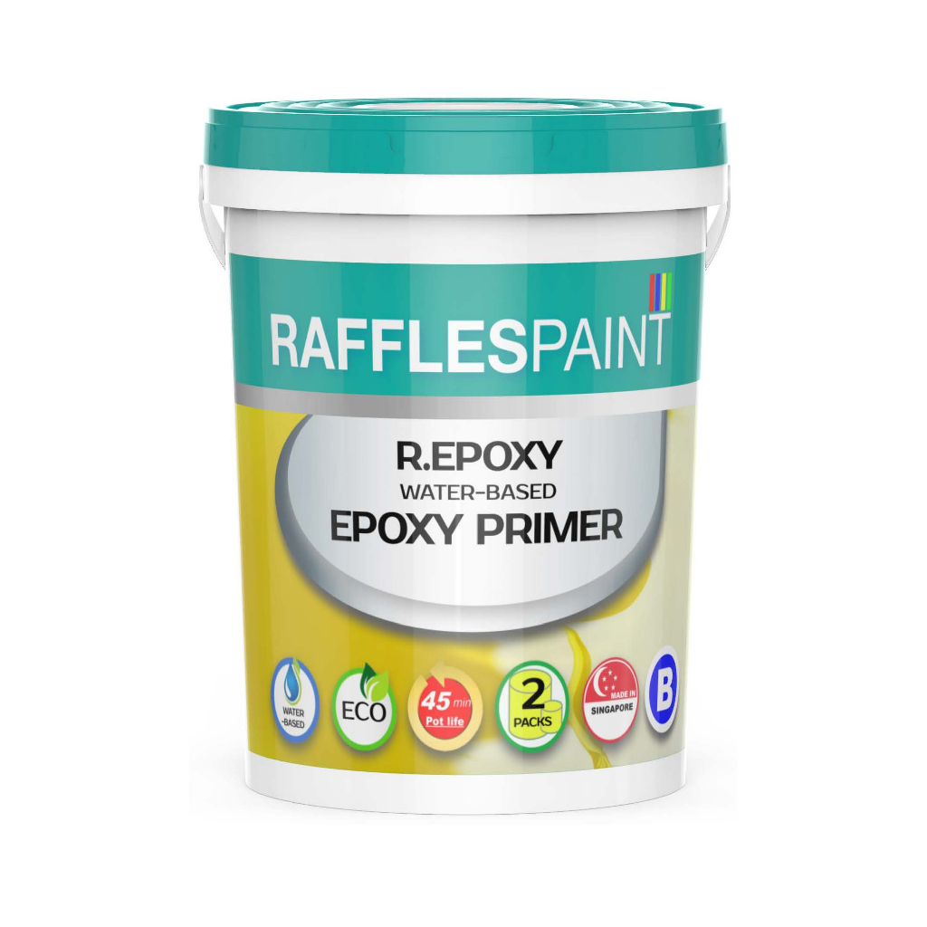 Raffles Paint | R. Epoxy Water-Based Epoxy Primer 5Liters | Shopee ...
