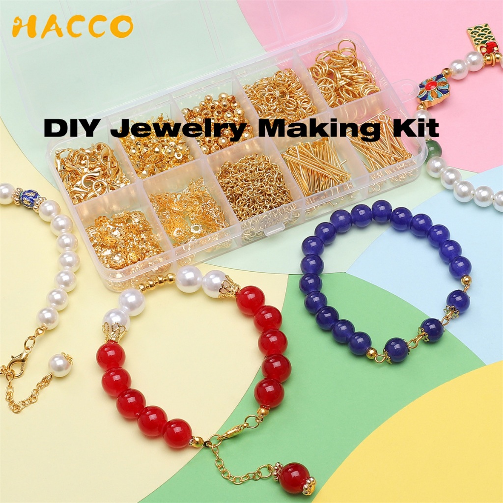 【SG】DIY Jewelry Making Kit Boxed necklace accessories set Jewelry ...