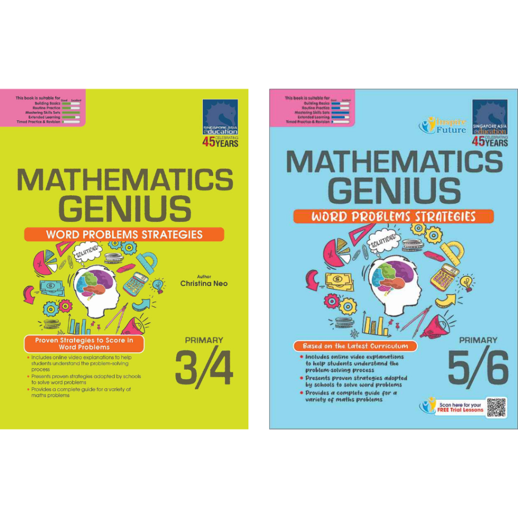 MATHEMATICS GENIUS 3 - 6 - Word Problem Strategies | Topical | Primary ...