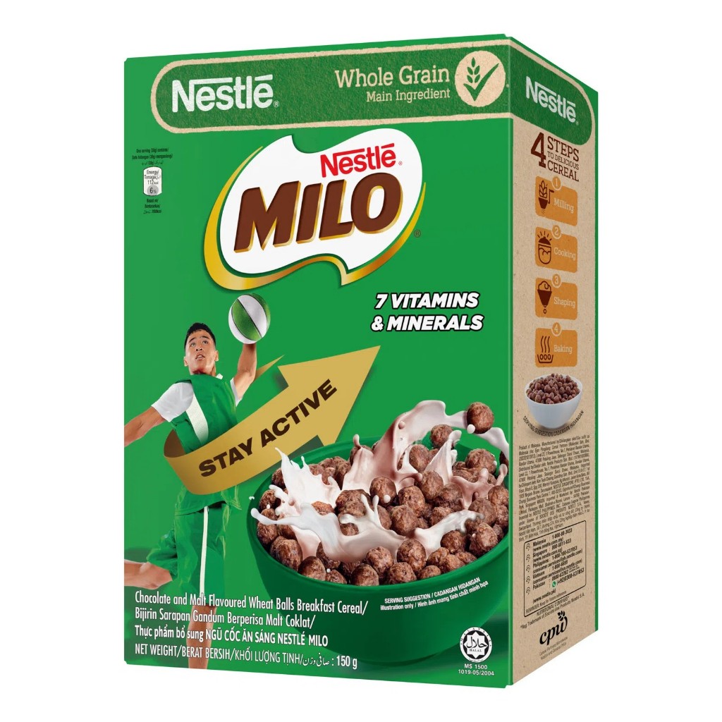 Milo Cereal with Whole Grain (150g) | Shopee Singapore