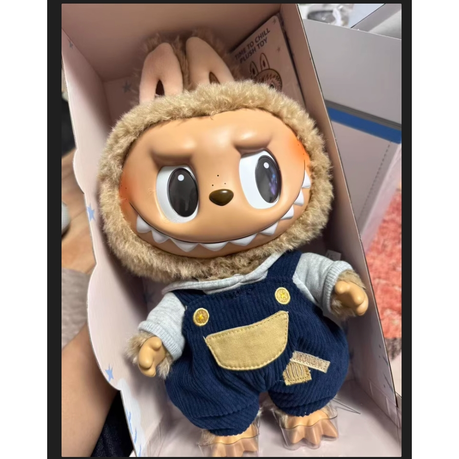 POPMART Labubu 100% Original Pop Mart Vinyl Blind Box Pendant Doll ...