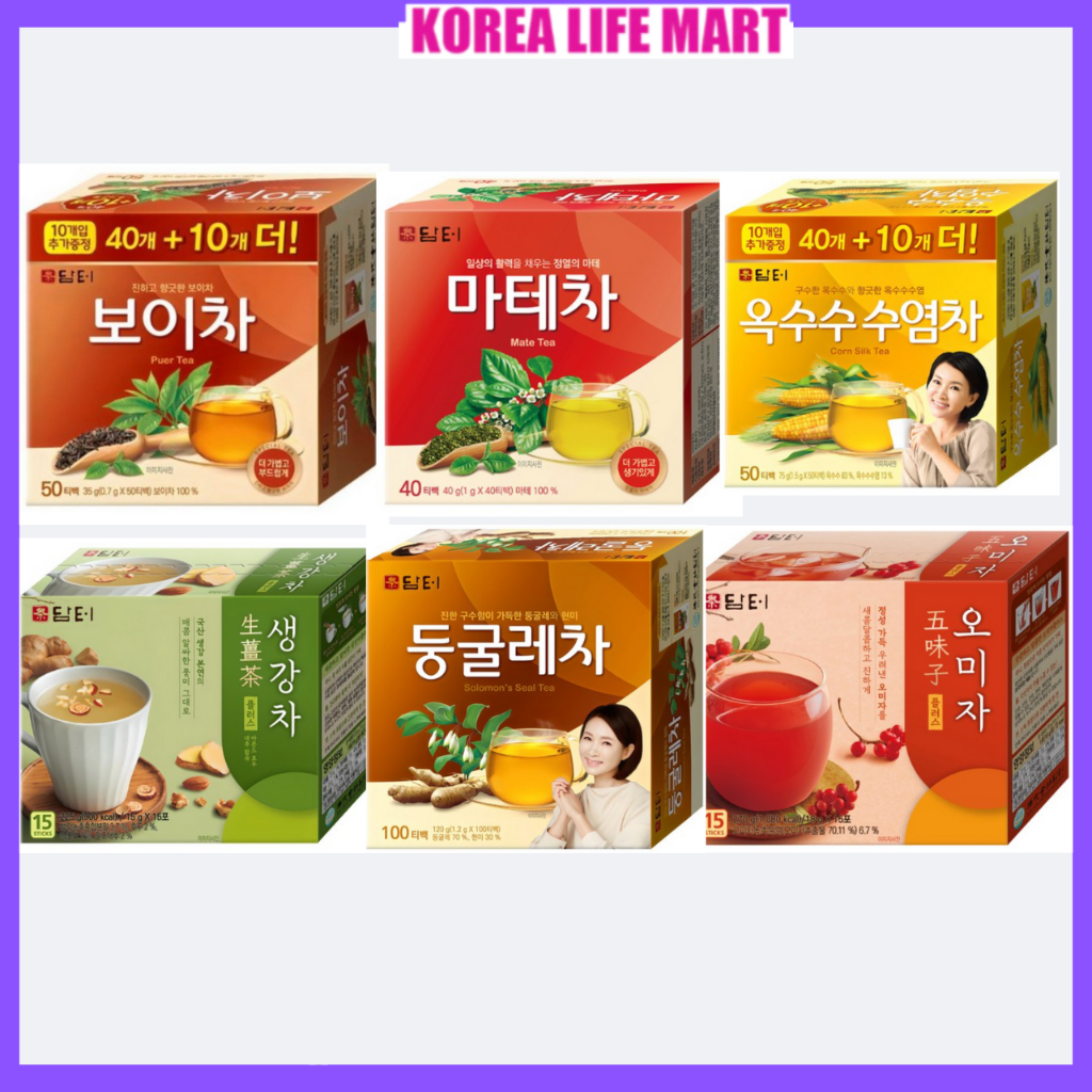 DamTuh Korean Tea Selection – Pu-erh TeaㅣYerba Mate Teaㅣ Corn Silk Teaㅣ ...