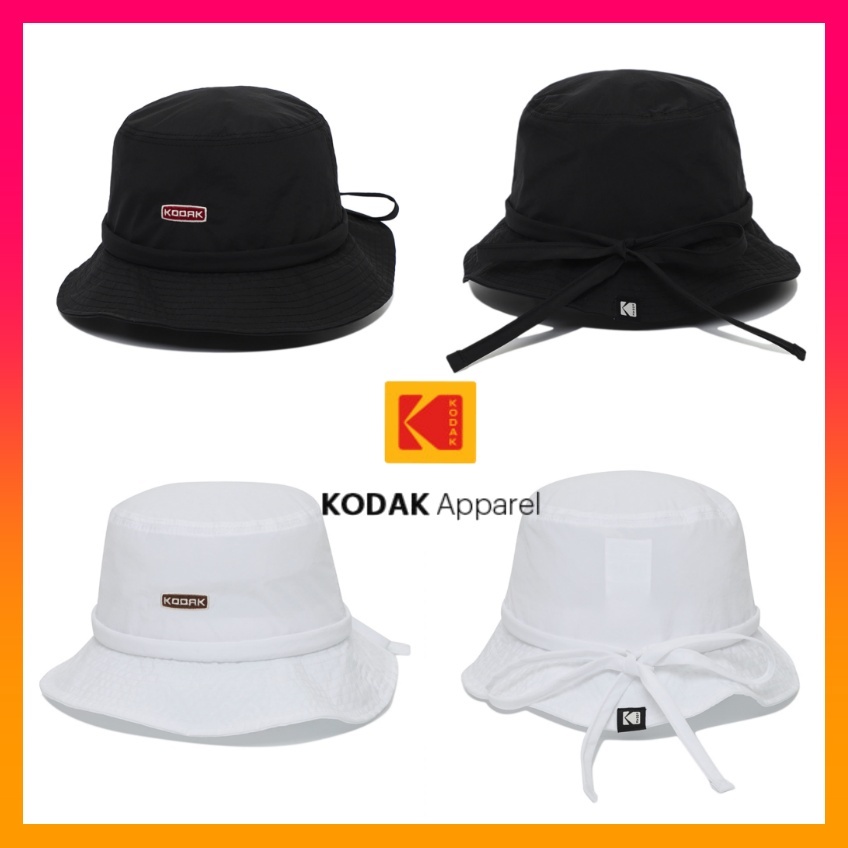 KODAK Apparel Woven Ribbon Bucket Hat (2025New) | Shopee Singapore