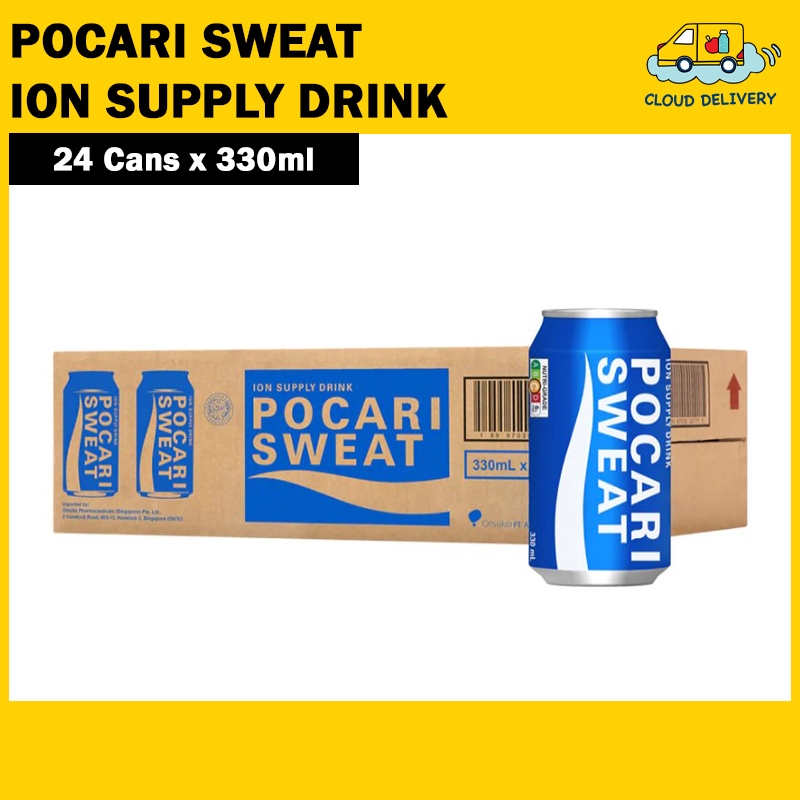 Pocari Sweat ION Supply Drink Can (24 x 330ml) - Expiry 23 Dec 2026 ...