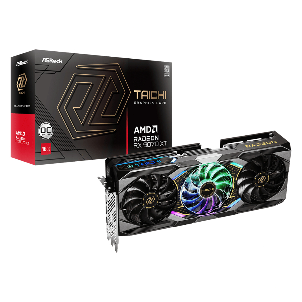 ASROCK AMD RADEON RX 9070 / 9070 XT - CHALLENGER / STEEL LEGEND OC