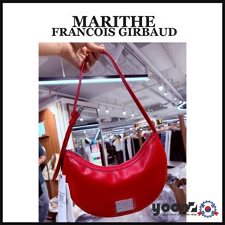 ★Marithe + Francois Girbaud★ CLASSIC LOGO BOWLING BAG red BAG - MARITHE FRANCOIS GIRBAUD