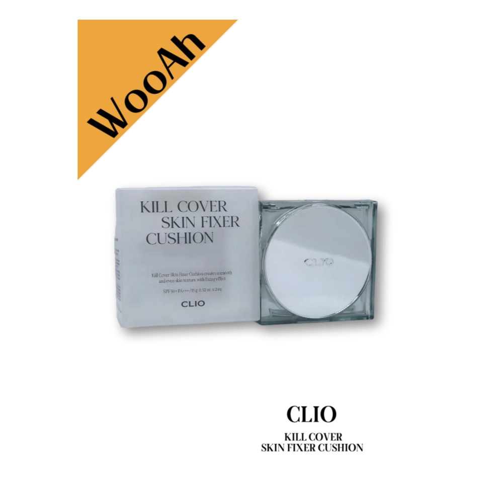 [CLIO] Kill Cover Fixer Cushion SPF50+ PA+++ 15g + Refill 15g | Shopee ...