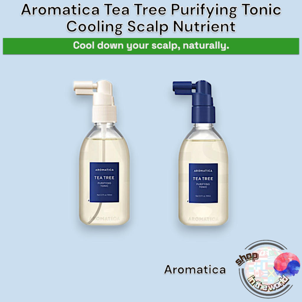 Aromatica Tea Tree Purifying Tonic 100ml, Cooling Scalp Nutrient ...