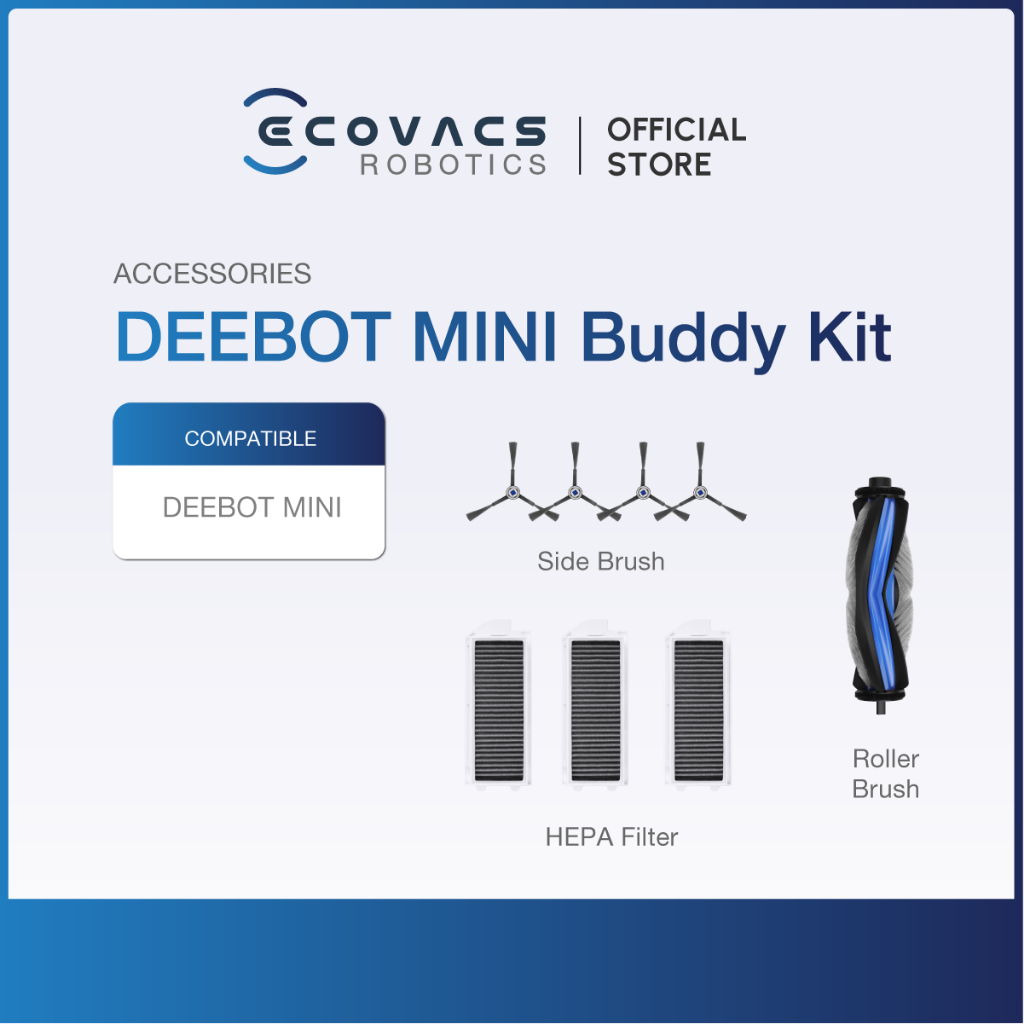 ECOVACS DEEBOT MINI/MINI 2 ACCESSORIES LISTING - ACCS KIT, DUSTBAG, MOP ...