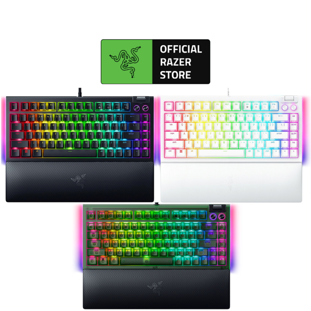 Razer BlackWidow V4 75% - US Layout Hot-swappable Mechanical Gaming ...