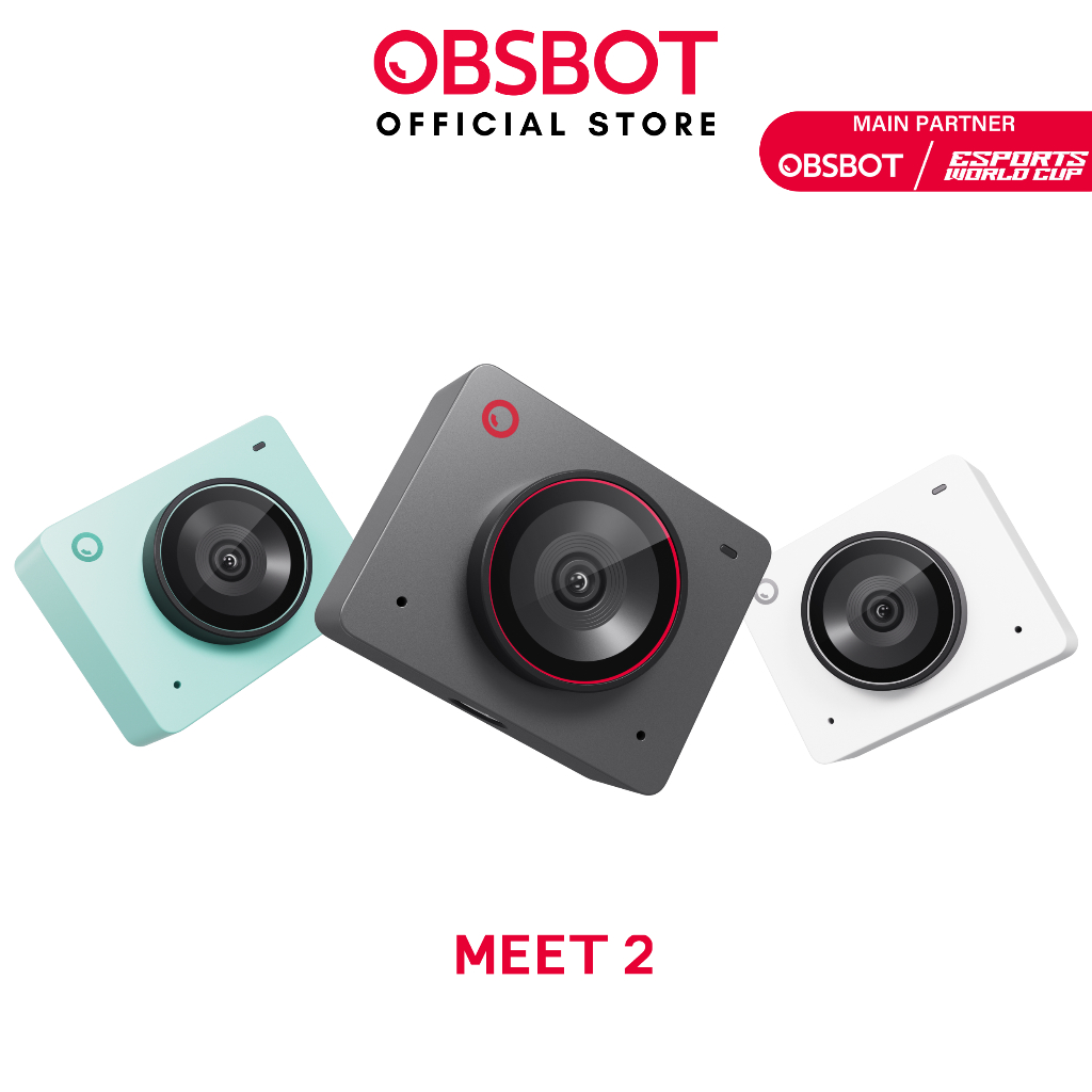 OBSBOT Meet 2 AI-Powered 4K Webcam | Shopee Singapore
