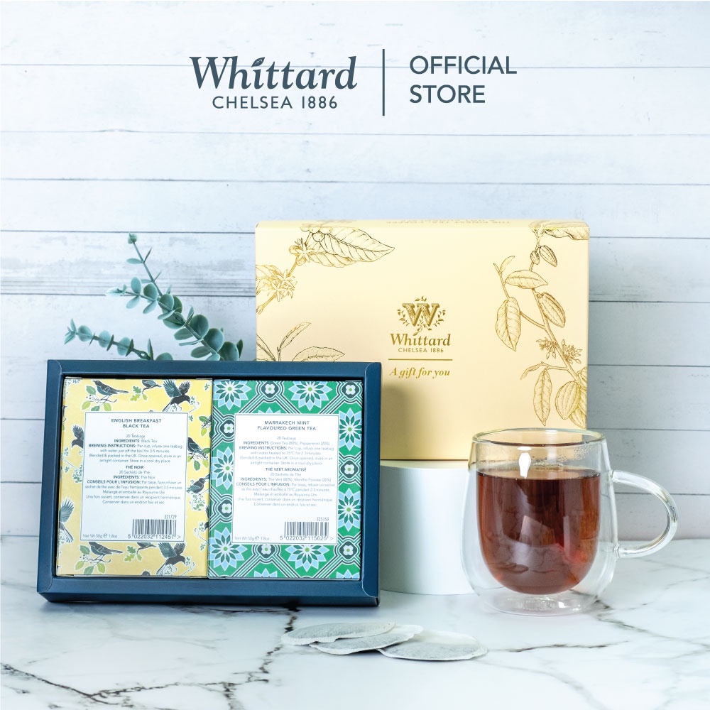 Whittard 2 in 1 Tea Discovery Collection Gift Set 2 | Shopee Singapore