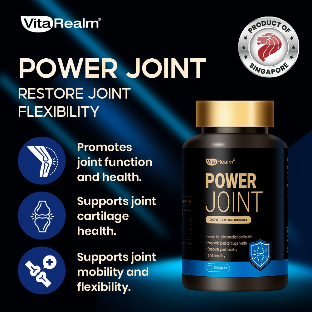 VitaRealm Knee Joint Supplement for Seniors | Joint Health & Pain ...