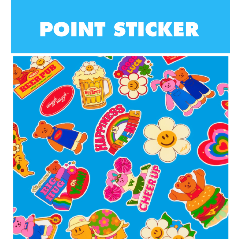 [Wiggle Wiggle] Deco Point Sticker | Shopee Singapore