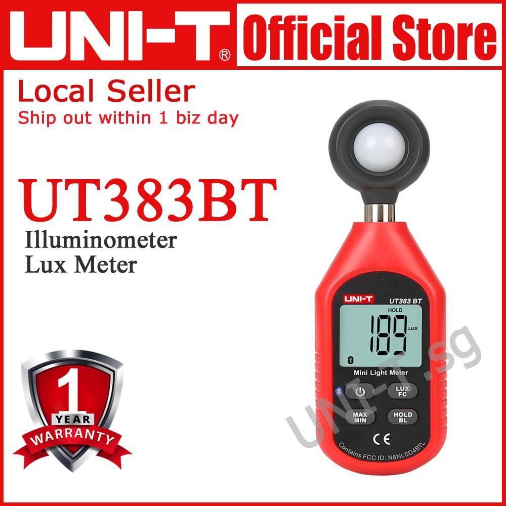 Uni-T UT383BT UT383S UT381A UT383 Light Meter | Shopee Singapore