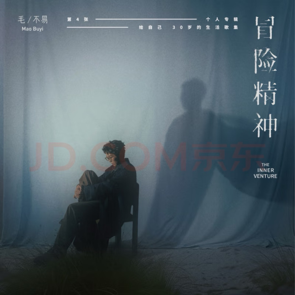 官方预售毛不易第4张个人专辑冒险精神简装版/黑胶版/精装版套装