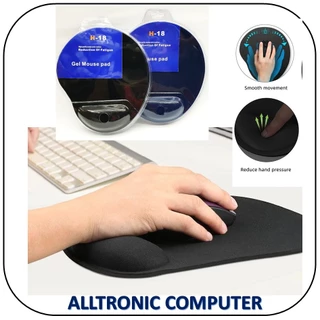 Audimi Small Mouse Pad With Wrist Rest Support Mouse Mat Non-Slip