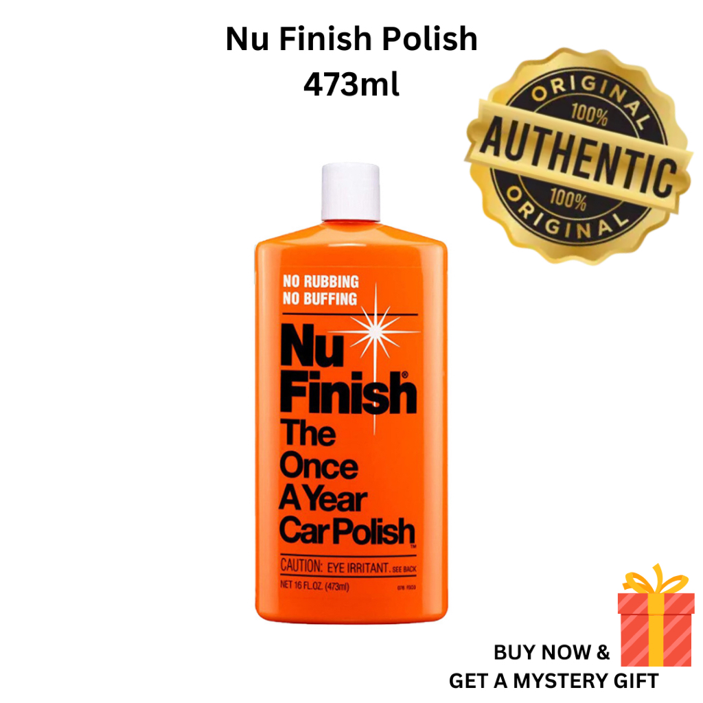 Nu Finish Liquid Car Polish - 473ml | Shopee Singapore