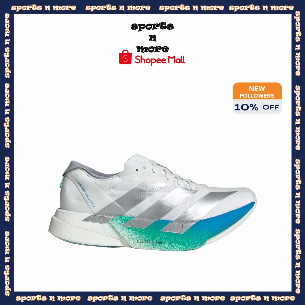 Adidas Adizero Adios Pro 4 Women-Running Shoes | Crystal White / Matte ...