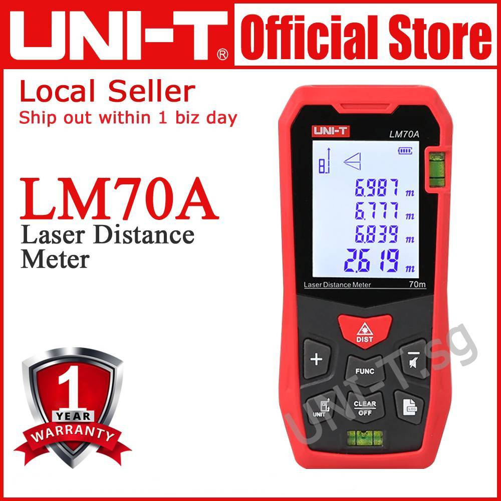 Uni-T LM70A LM80 LM100A LM100 LM120A LM40 LM50A LM60 Laser Distance ...