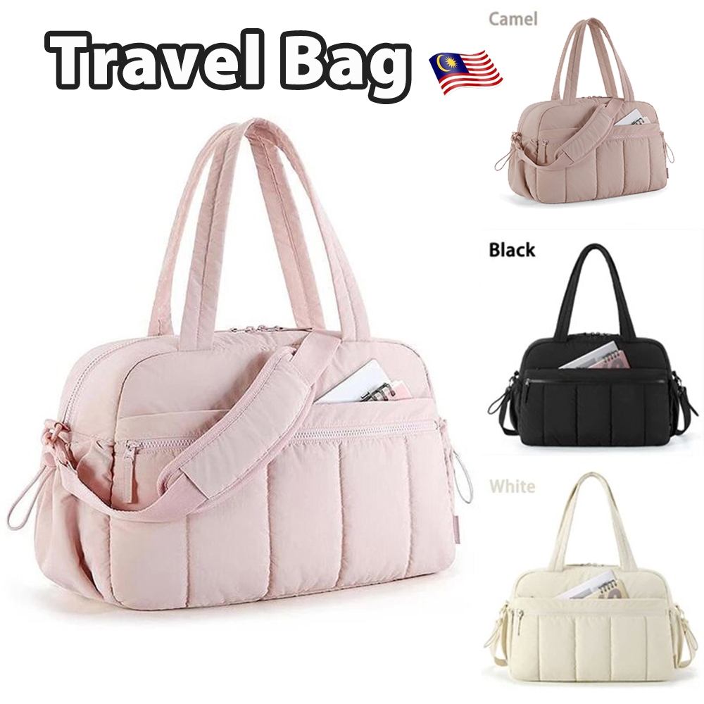 Travel Duffel Bag Lightweight Tote Bag Dry Wet Separation Gym Bag with ...