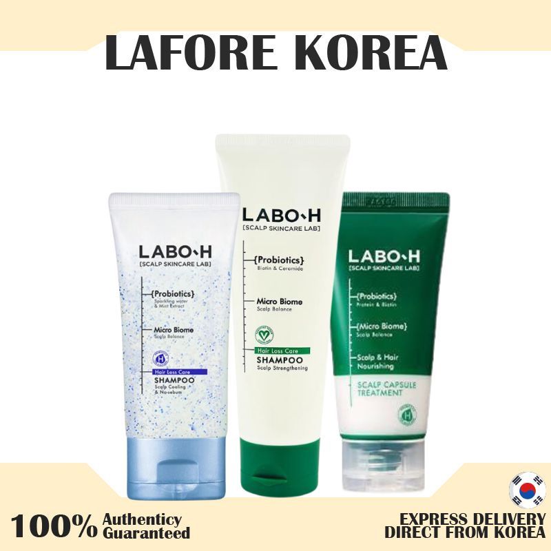 Labo H SHAMPOO Scalp Strengthening / Scalp Cooling&Sebum (50ml ...