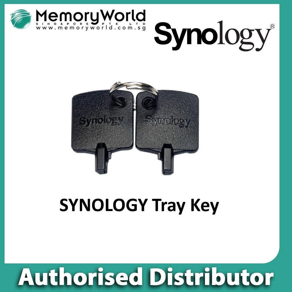 SYNOLOGY NAS Drive Bay Key / Tray Key (Two Pieces per set) | Shopee ...