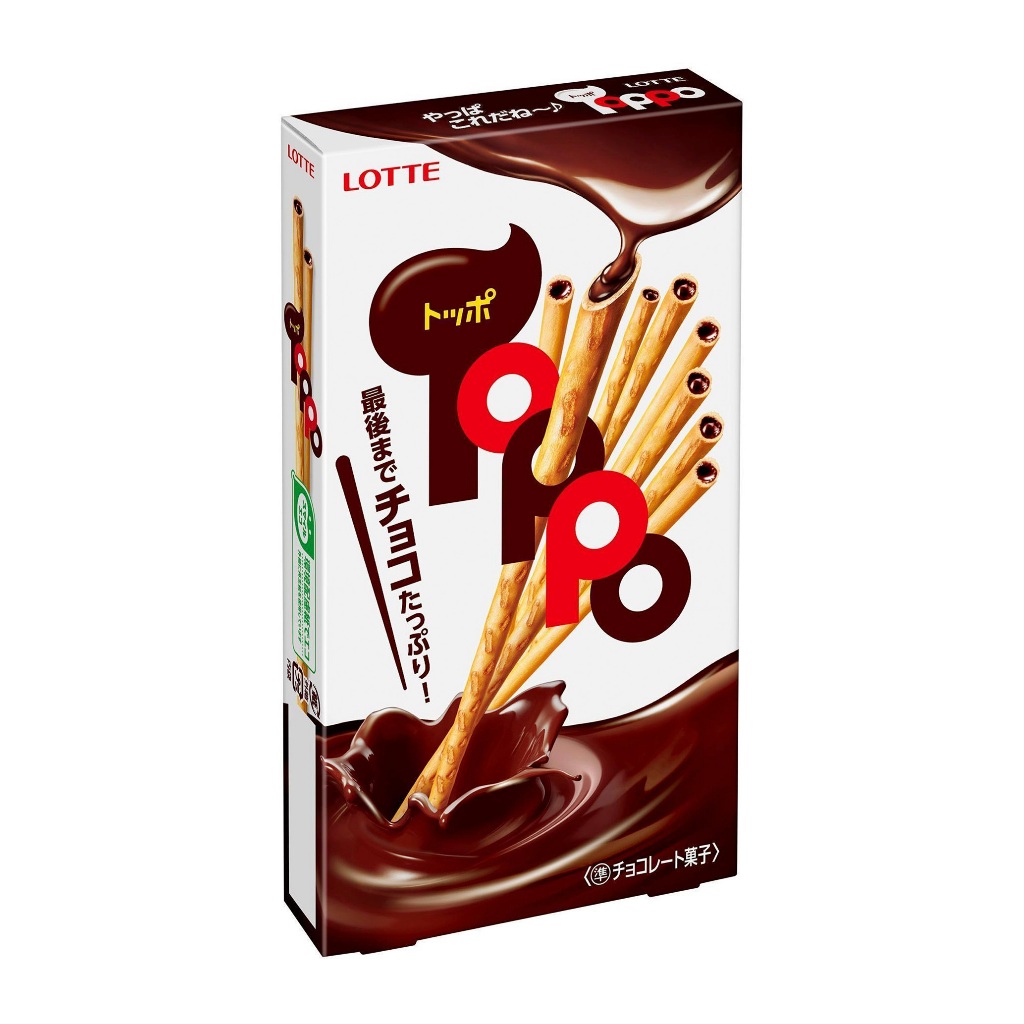 Lotte Toppo – Japanese Chocolate-Filled Biscuit Sticks (3 Varieties ...