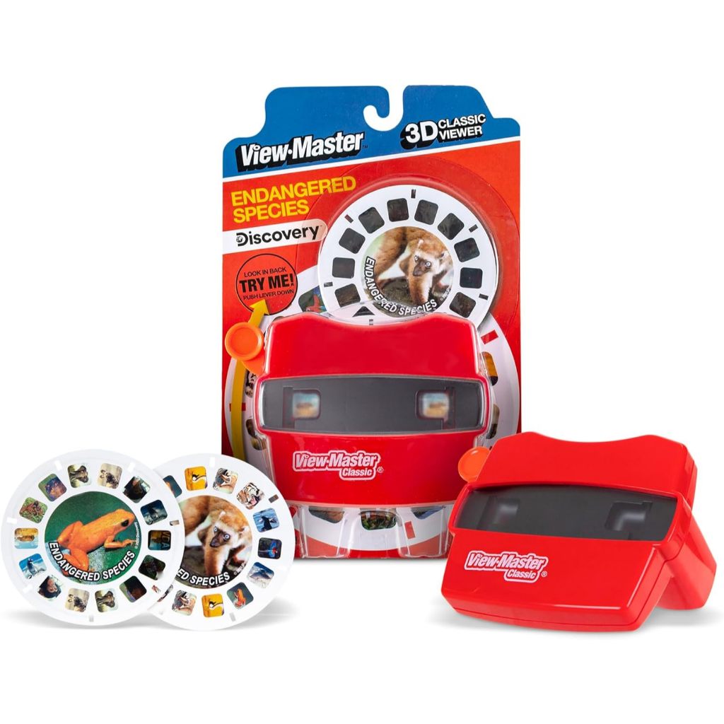 Authentic View Master Discovery Kids Endangered Species 3D Classic ...