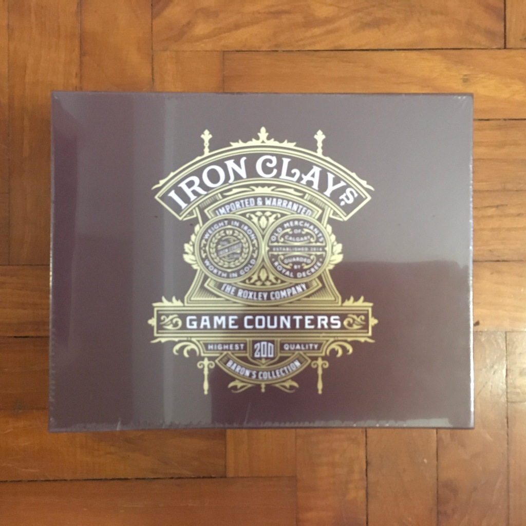 Roxley Iron Clays 200 Poker Chips Game, 200 gettoni da Poker, età 5
