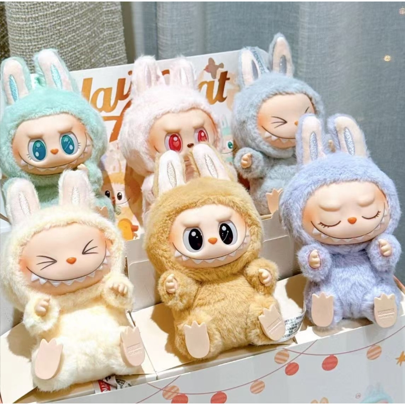 Labubu Exciting Macarone Series Blind Box Action Animated Character Toy ...