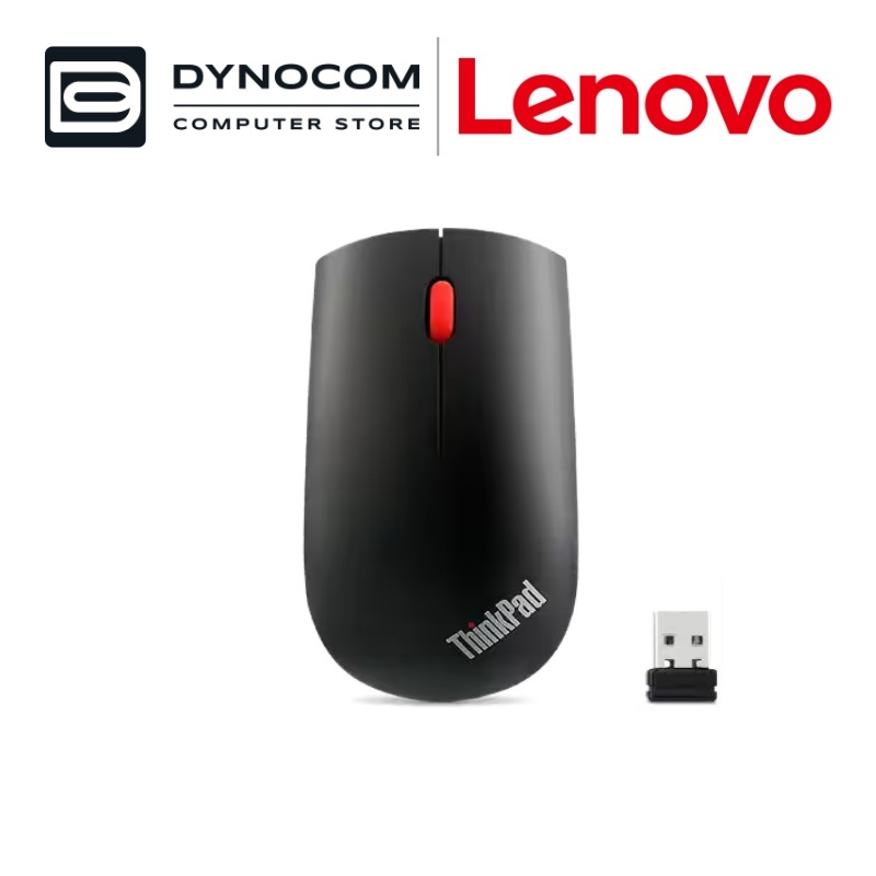 Lenovo ThinkPad Essential Wireless Mouse w/o Battery | 4X30M56888 | 1 ...