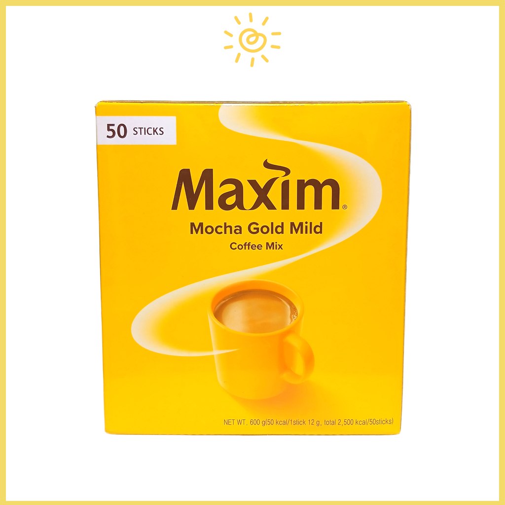 Maxim Mocha Gold Mild Coffee Mix,50T(50g x 50EA=600g),(Expiry: 2026.07 ...