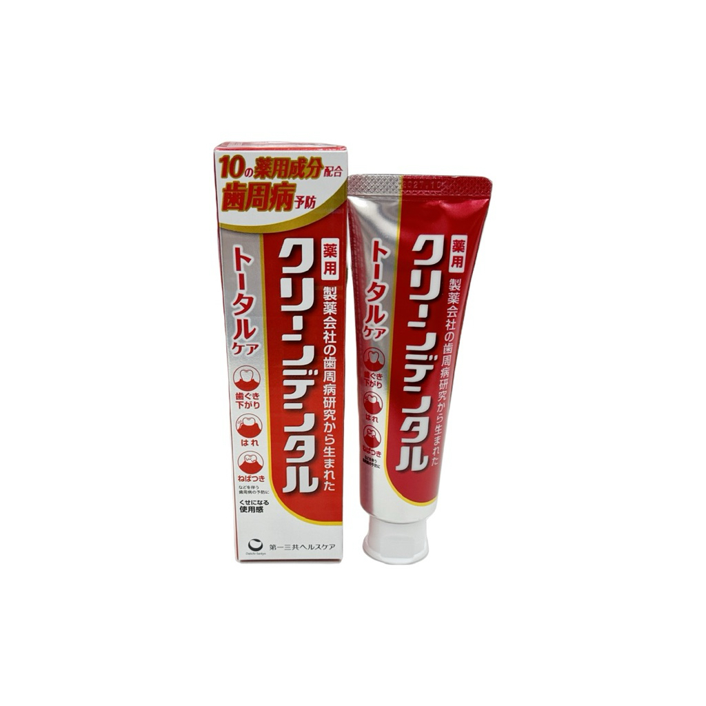 Daiichi Sankyo Clean Dental Medicinal Toothpaste 100g – Made in Japan ...